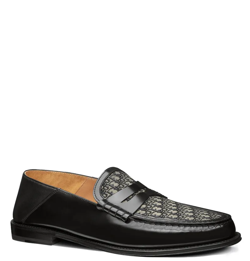  Giày Nam Dior Loafer Smooth Calfskin 'Black' 