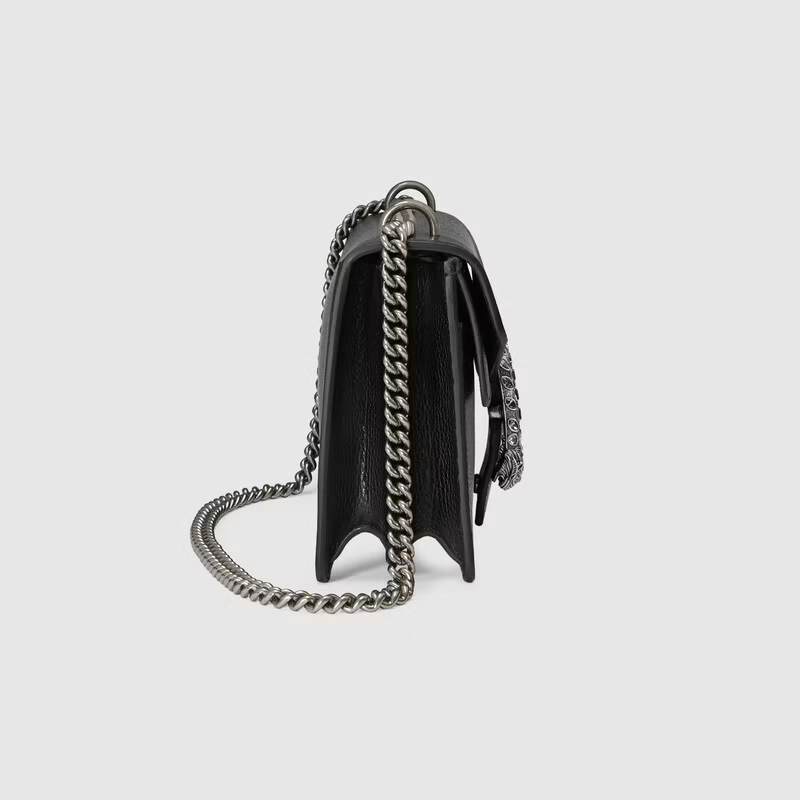 Tui N Gucci Dionysus Small Shoulder Bag Black 400249 CAOGN 8176 LUXITY