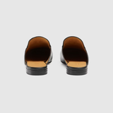  Giày Nữ Gucci Princetown Leather Slipper 'Black' 