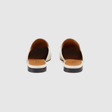  Giày Nữ Gucci Princetown Slipper Leather 'White' 