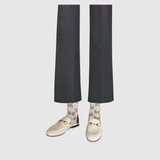  Giày Nữ Gucci Princetown Slipper Leather 'White' 