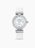  Đồng Hồ Nữ Omega De Ville Ladymatic Automatic Diamond 'White' 