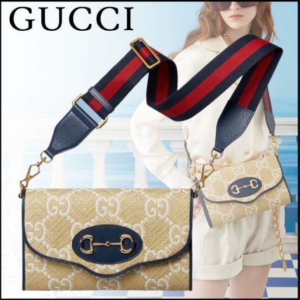  Túi Nữ Gucci Horsebit 1955 'White Beige' ‎ 