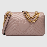  Túi Nữ Gucci Marmont Matelassé Mini Bag 'Dusty Pink' ‎ 