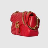  Túi Nữ Gucci Marmont Small Shoulder Bag 'Red' 