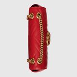  Túi Nữ Gucci Marmont Small Shoulder Bag 'Red' 