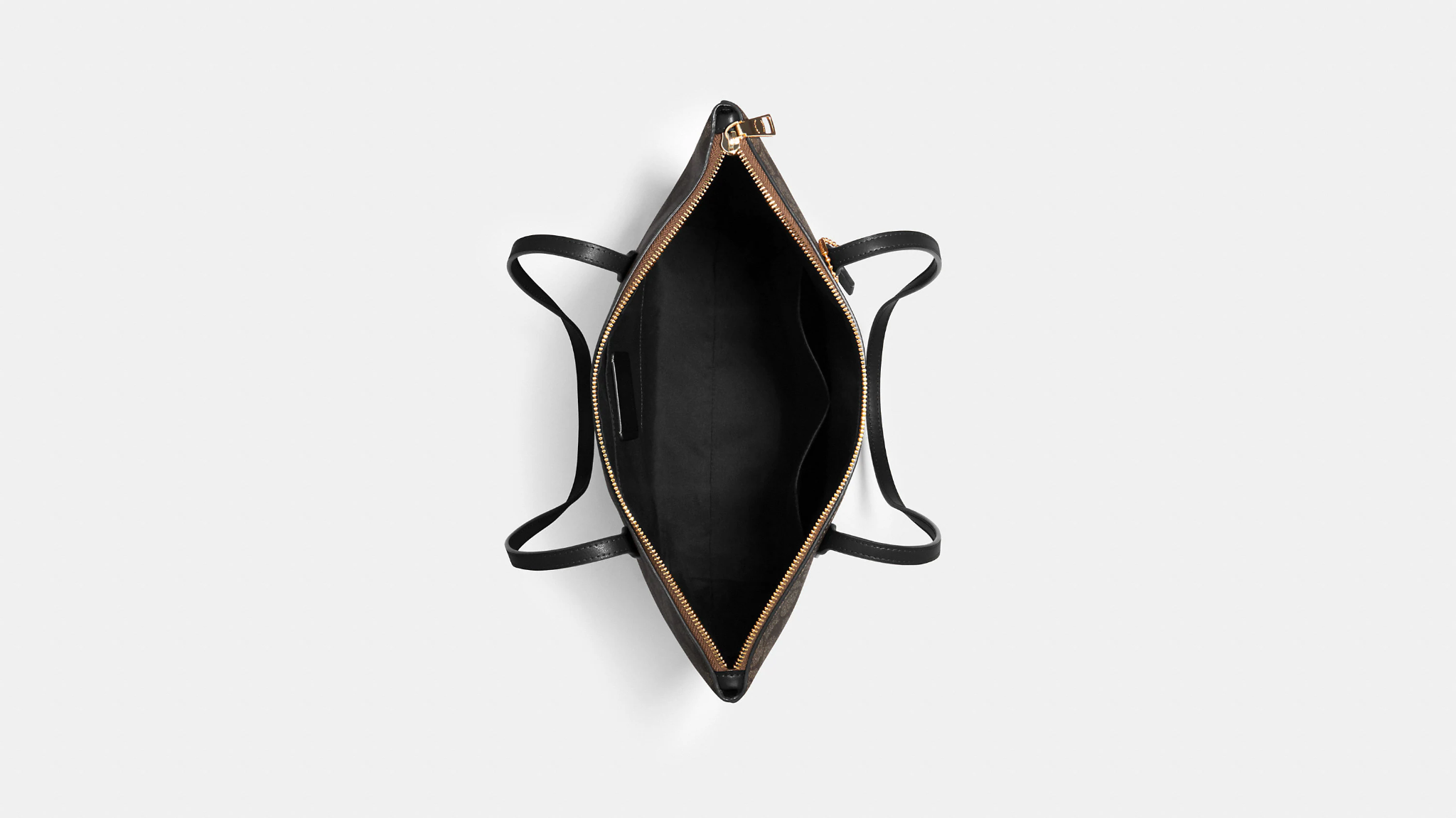  Túi Nữ Coach Zip Top Tote In Signature Canvas Bag 'Brown' 