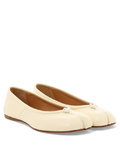  Giày Nữ Maison Margiela Tabi Ballet Flat Shoes 'Ivory' 