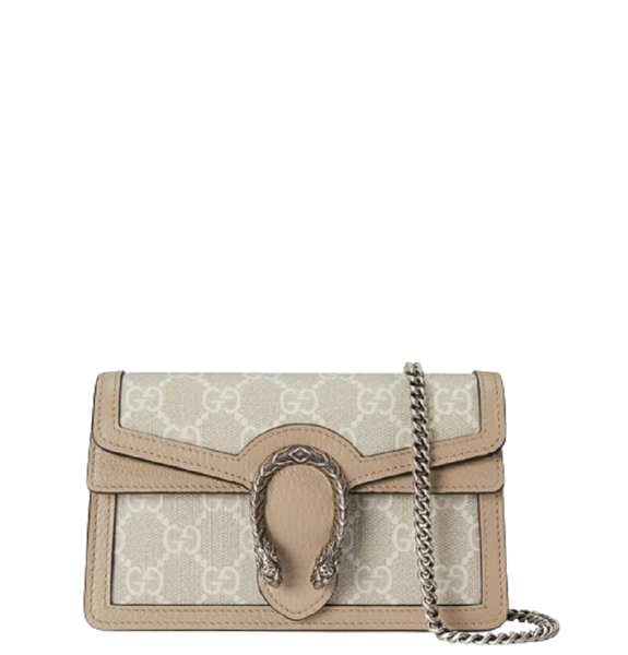  Túi Nữ Gucci Dionysus GG Super Mini Bag 'Beige White' 