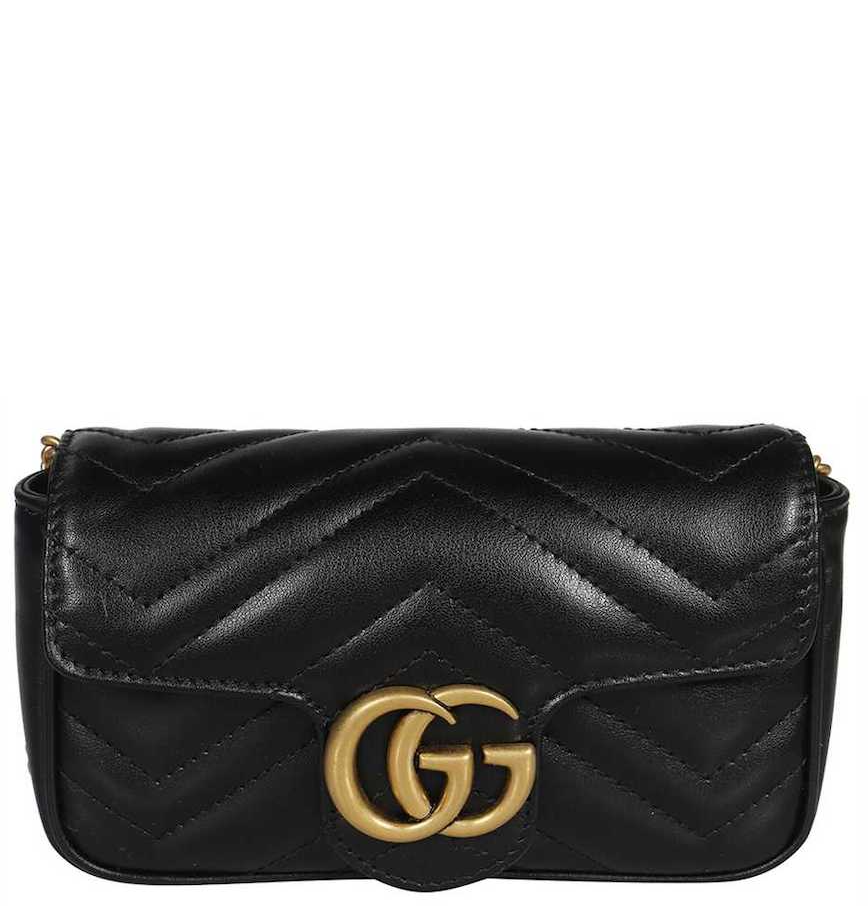 Túi Gucci Nữ GG Marmont Matelassé Mini 'Black' 476433-DTDCT-1000