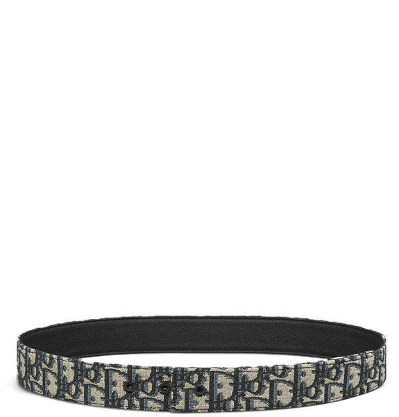  Thắt Lưng Nam Dior Reversible Belt Strap 'Black Beige' 