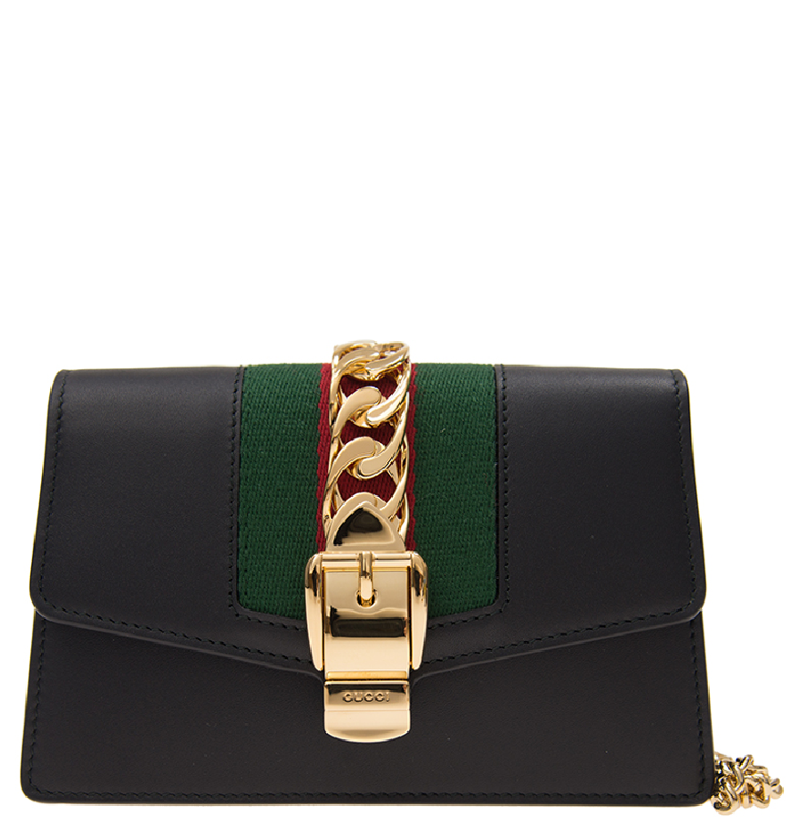  Túi Gucci Sylvie Leather Mini Chain Bag 