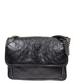 Túi Nữ Saint Laurent Niki Medium Leather 'Black' 