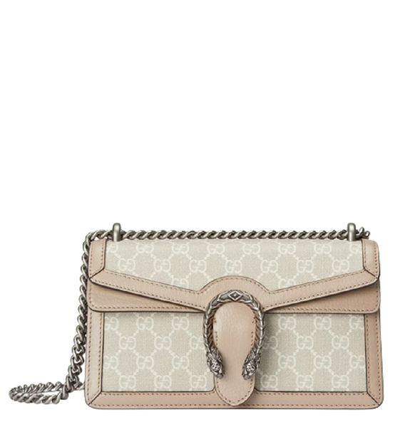  Túi Gucci Nữ Dionysus Small GG Bag Beige White 