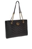  Túi Gucci GG Marmont Quilted Shoulder Bag 'Black' 