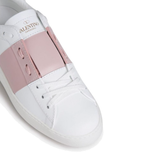  Giày Nữ Valentino Open Smooth 'White Pink' 