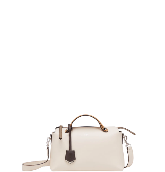  Túi Nữ Fendi Multicolor Leather Boston Bag 'White' 