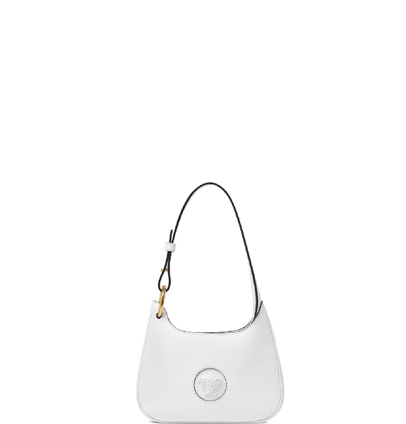  Túi Nữ Versace La Medusa Small Hobo 'White' 