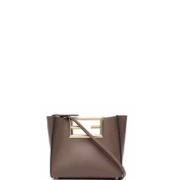  Túi Nữ Fendi Handbag 'Brown Leather' 