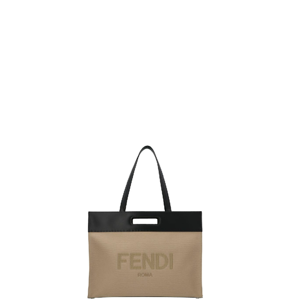 Túi Nữ Fendi Shopping Bag Shopper 'Beige Canvas' 