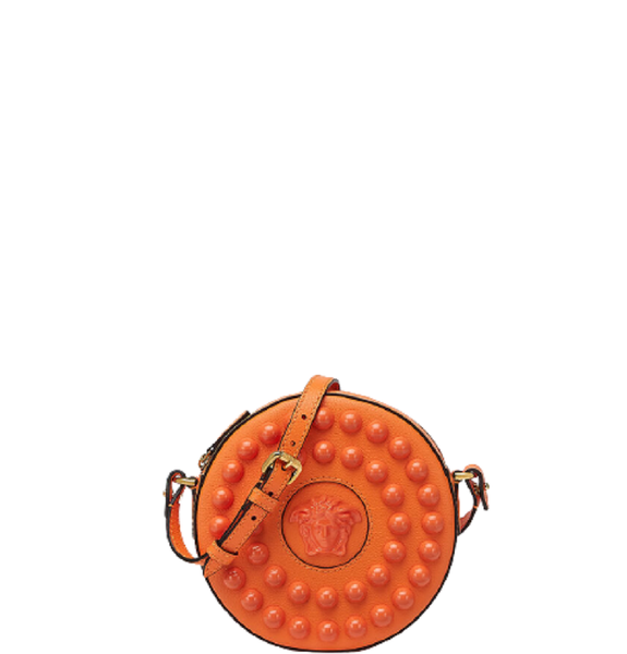  Túi Nữ Versace La Medusa Round Camera 'Orange' 