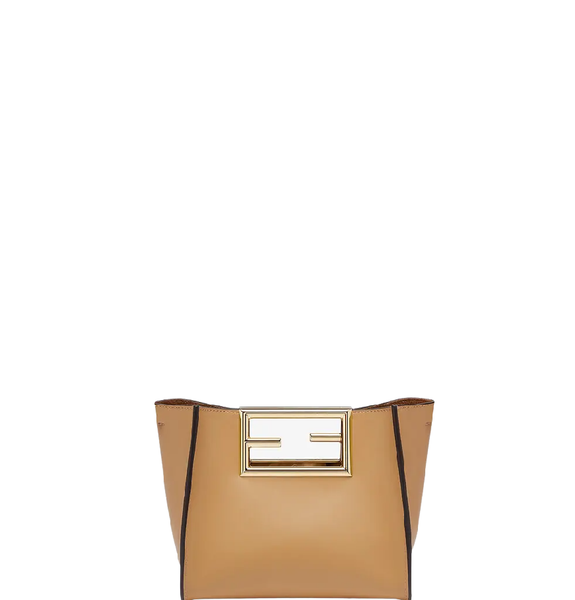  Túi Nữ Fendi Way Small 'Beige Leather' Bag 
