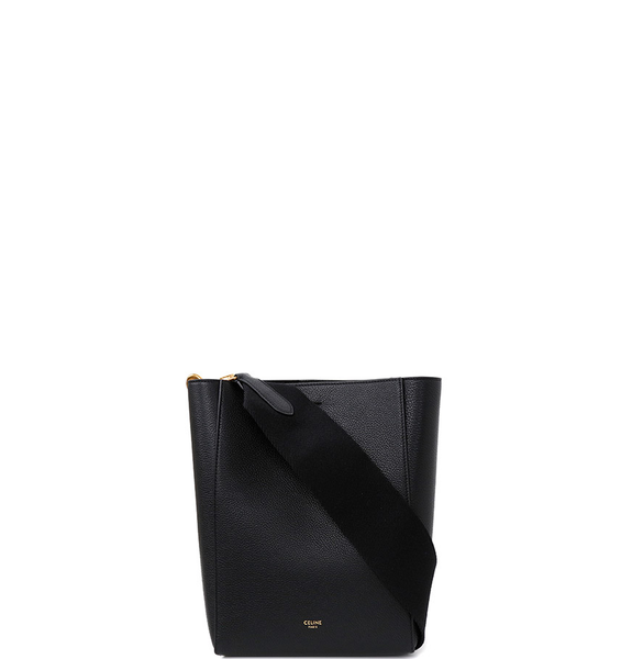  Túi Nữ Celine Sangle Small Bucket Bag In Soft Grained Calfskin 'Black' 