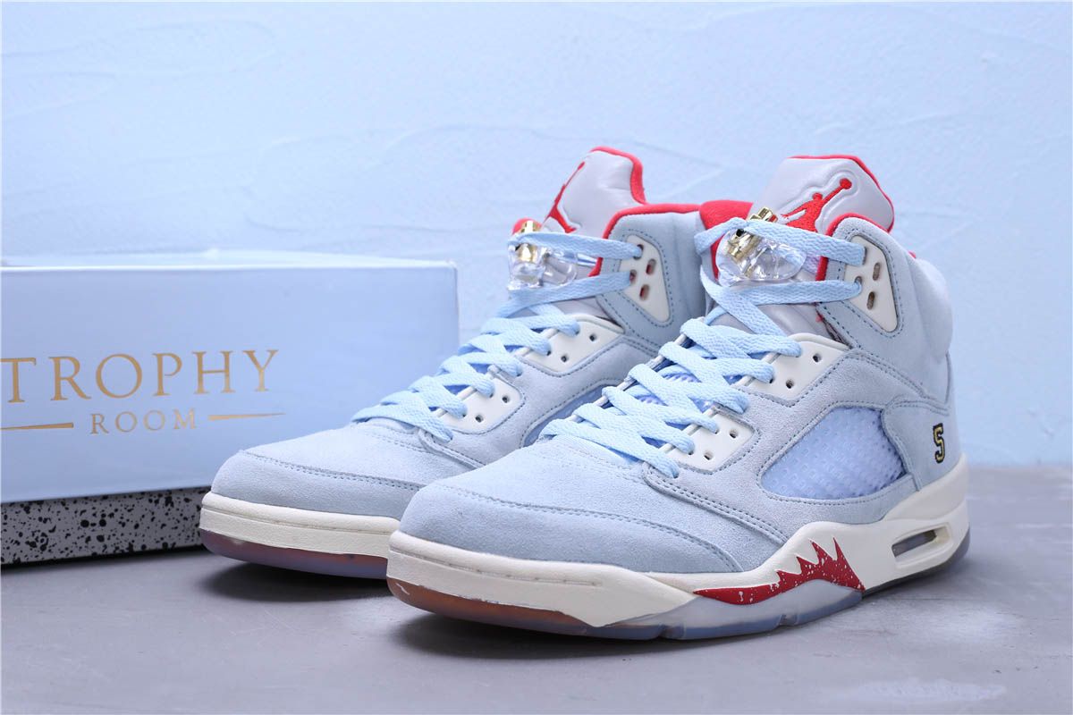  Giày Nike Air Jordan 5 Retro Trophy Room 'Blue' 