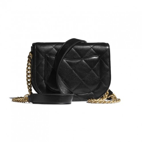 Túi Nữ Chanel Mini Messenger Bag Calfskin 'Black' AS2484B0552294305 LUXITY