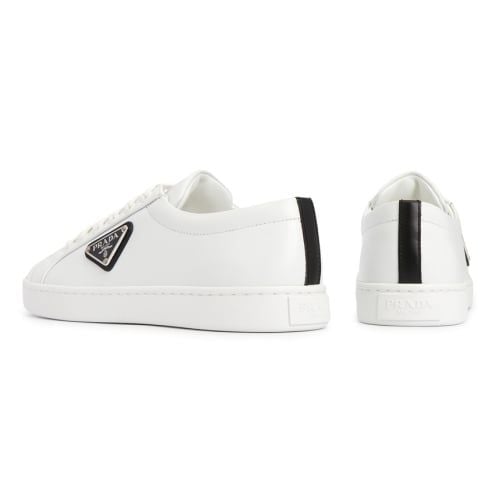  Giày Nữ Prada Logo Brushed 'White' 