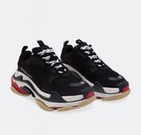  Giày Nữ Balenciaga Triple S Lace Up 'Mutilcolor' 