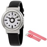  Đồng Hồ Nữ Tissot Heritage Memphis Quartz White Dial 
