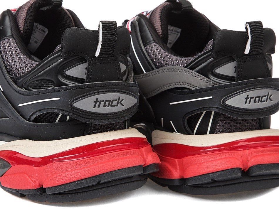  Giày Nam Balenciaga Track Trainer 'Black Red' 