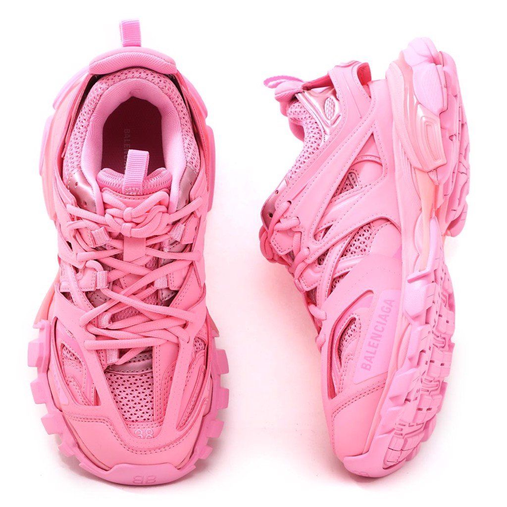 Womens Speed 20 Clear Sole Recycled Knit Trainers in Light Pink   Balenciaga GB