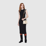  Túi Nữ Gucci Marmont Mini Top Handle Bag 'White' ‎ 