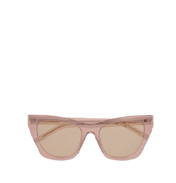  Kính Nữ Saint Laurent New Wave SL 214 Kate Antique Pink And Light Brown 