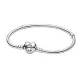  Vòng Tay Pandora Heart Shaped Clasp Bracelet Sterling 'Silver' 