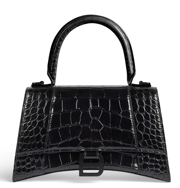  Túi Nữ Balenciaga Hourglass Small Handbag 'Black' 