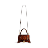  Túi Nữ Balenciaga Hourglass Small Tortoise Shell 'Brown' 