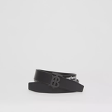  Thắt Lưng Nam Burberry Coordinates Print Leather Belt 'Black' 