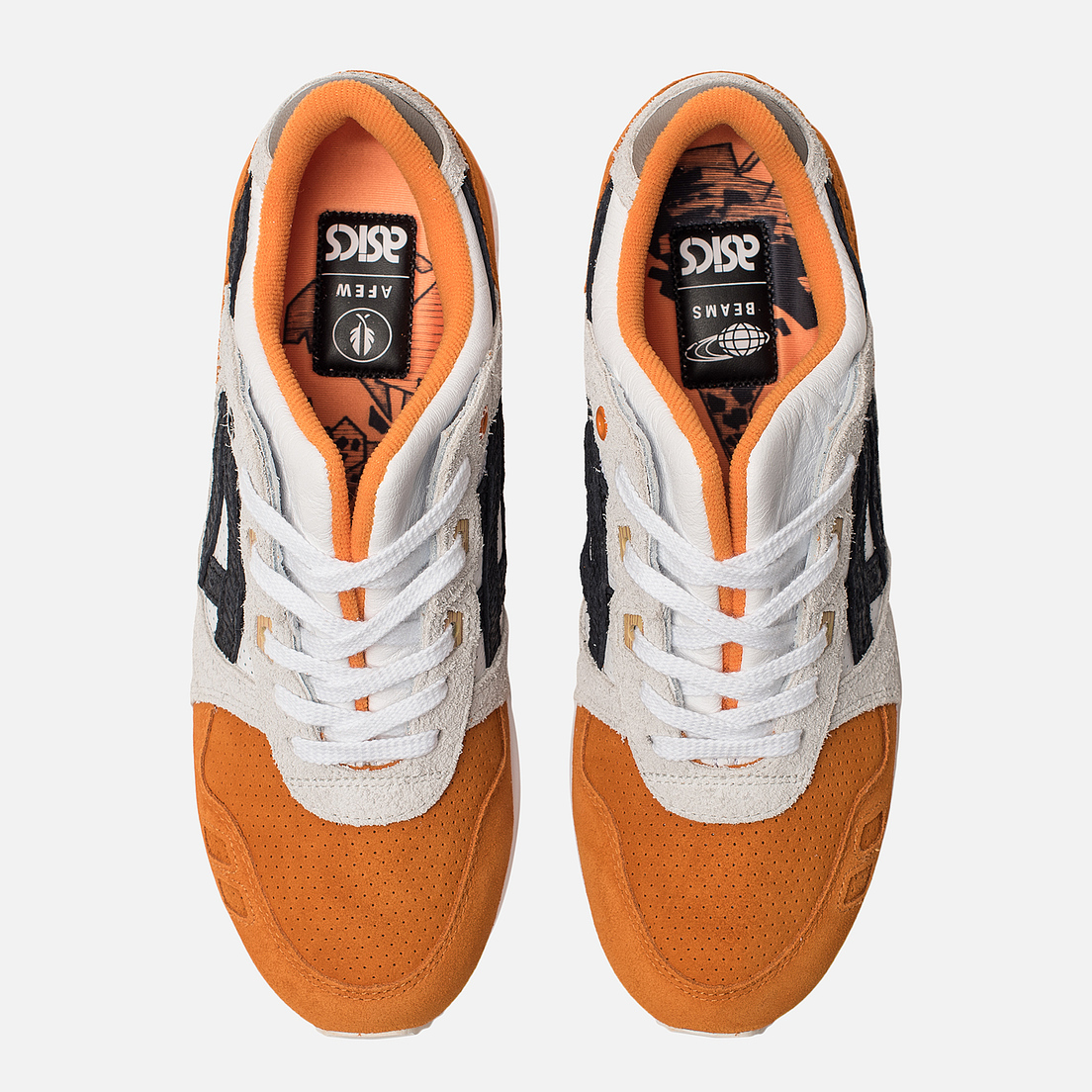 asics beams orange koi