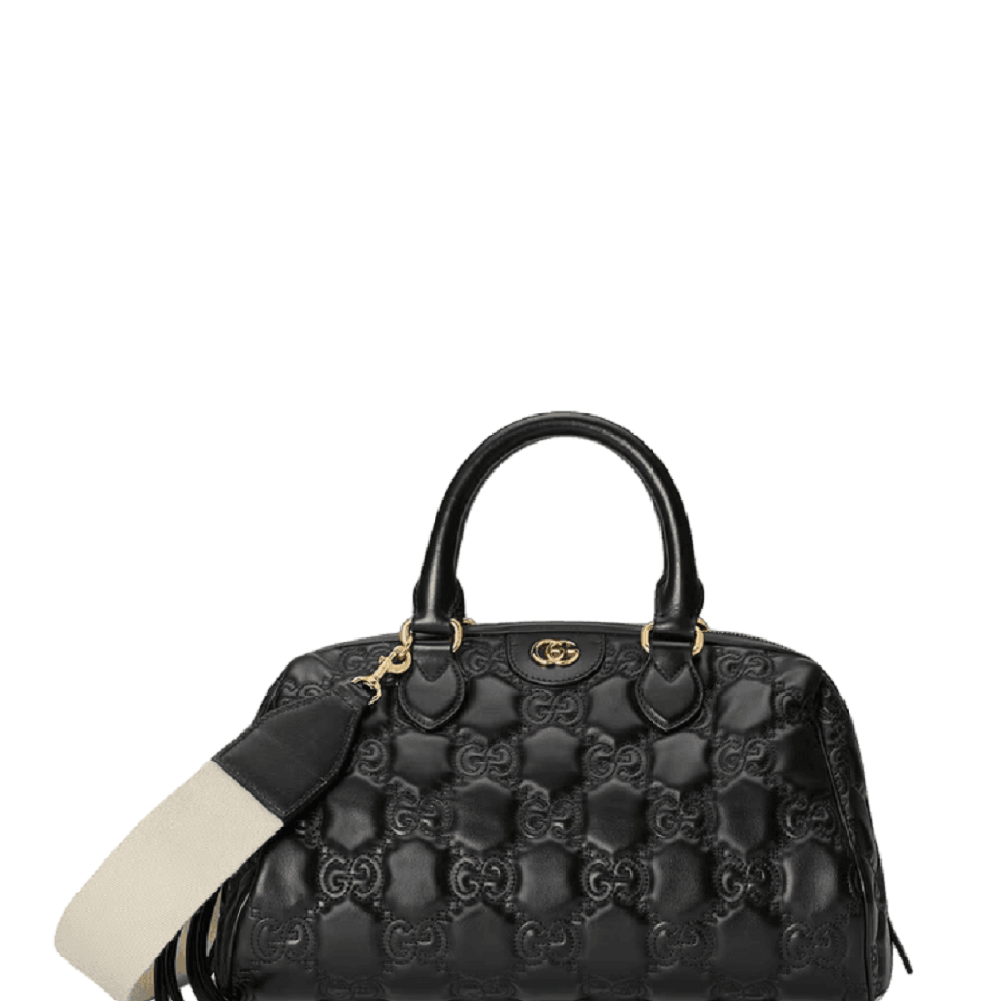 Túi Nữ Gucci GG Matelassé Leather Top Handle Bag 'Black' 