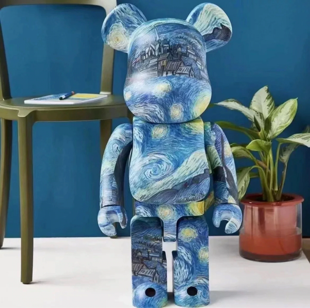 Mô Hình Bearbrick Vincent van Gogh The Starry Night – LUXITY