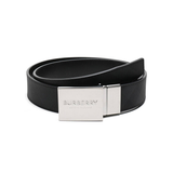  Thắt Lưng Nam Burberry Reversible Plaque Buckle London Check and Leather 'Dark Charcoal' 