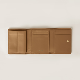  Ví Nữ Miu Miu Matelassé Nappa Leather 'Beige' 