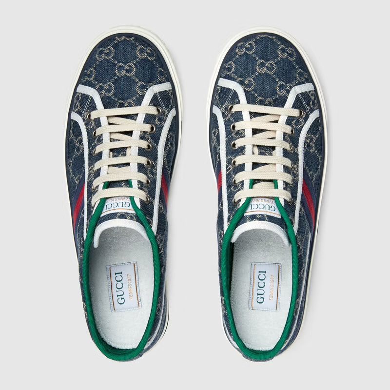 Giày Nam Gucci Tennis 1977 Sneaker 'Dark Blue' 606111-2KQ10-4463