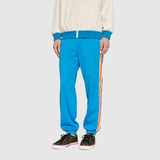  Giày Nam Gucci Tennis 1977 Sneaker GG Denim Jacquard 'Black Ivory' 