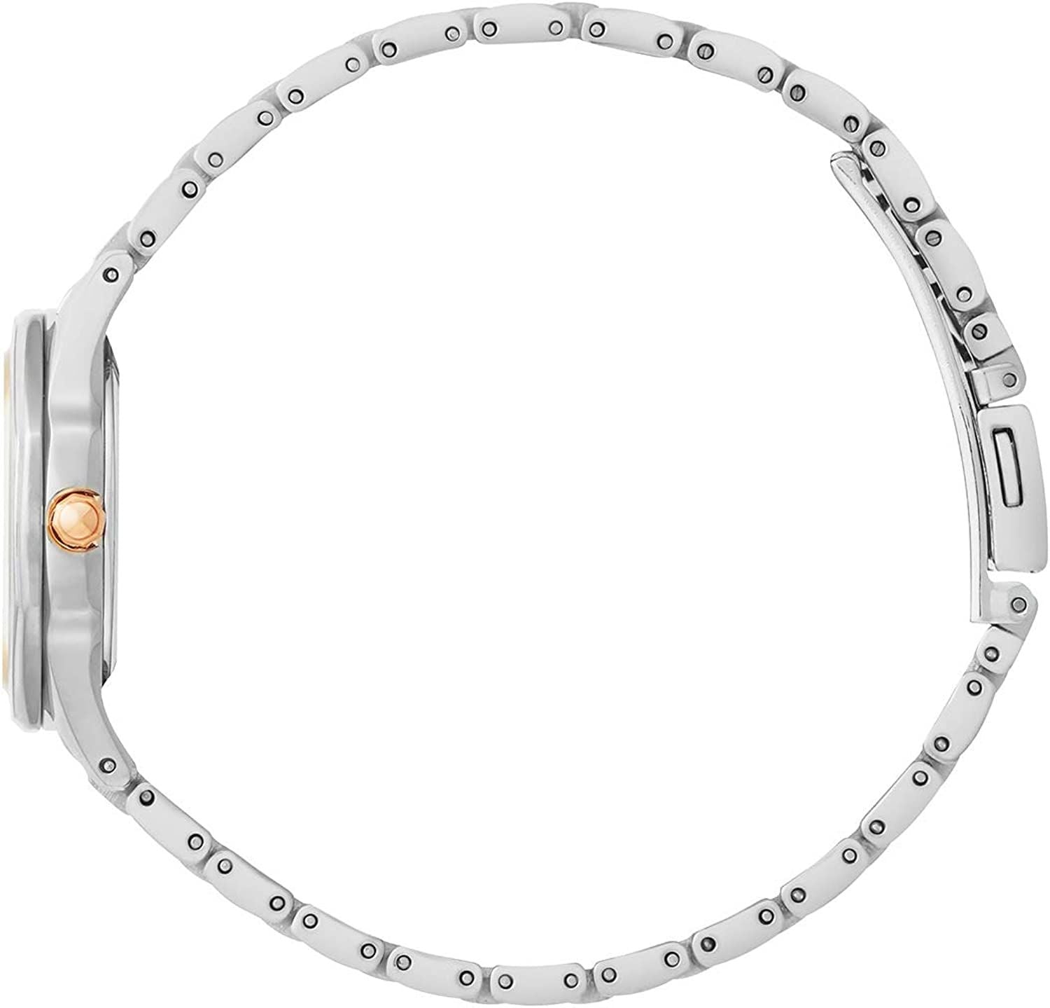  Đồng Hồ Nữ CITIZEN Quartz Diamond Dial Two-tone Watch 'Blue' 