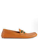  Giày Nam Gucci Horsebit-Detail Boat 'Brown' 