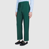  Giày Nam Gucci Driver With Web Leather 'Black' 